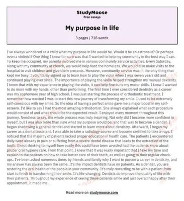 What Is Your Purpose in Life Essay: A Multidimensional Exploration